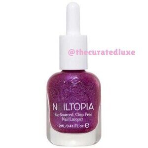 SET 2 Nailtopia Nail Polish Lacquer Blogger Fav FOMO - RARE - PLANT BASED 🦋 🌸